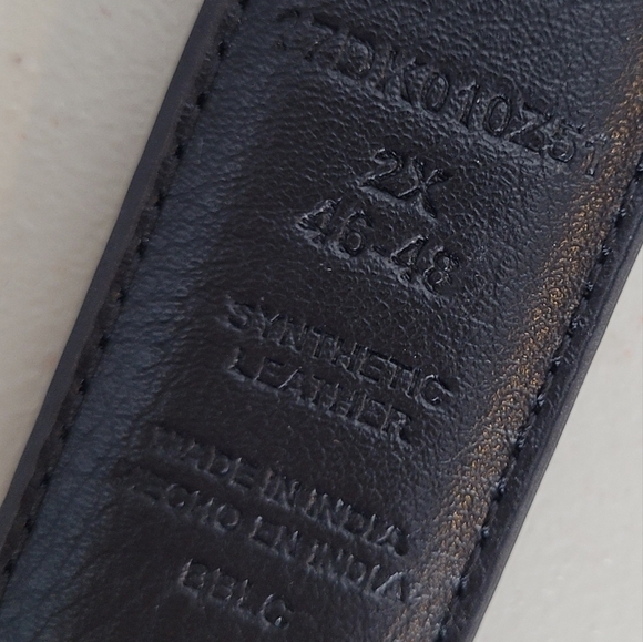 Dockers Men's Two-in-One Reversible Everyday Casual Dress Belt - Size 2X - Picture 7 of 11